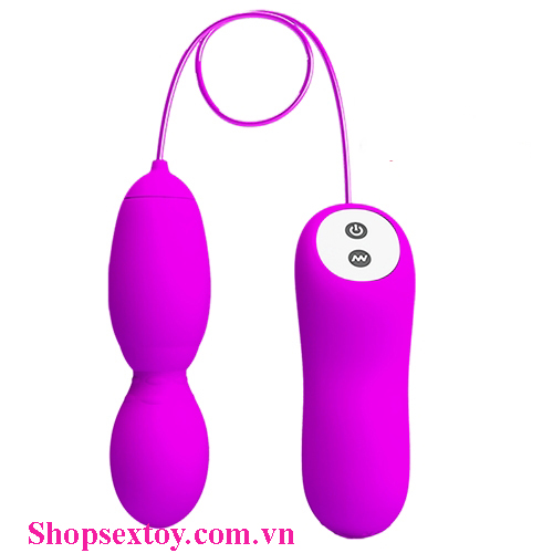 Trứng rung ngoáy Prettylove Vega mát xa âm vật thăng hoa