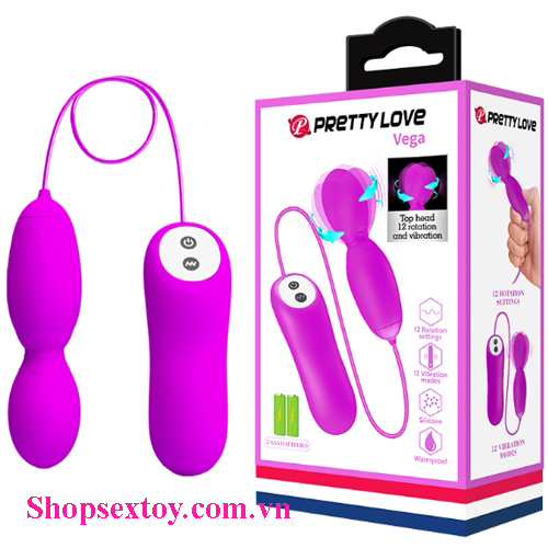 Trứng rung ngoáy độc đáo Prettylove Vega EG31C