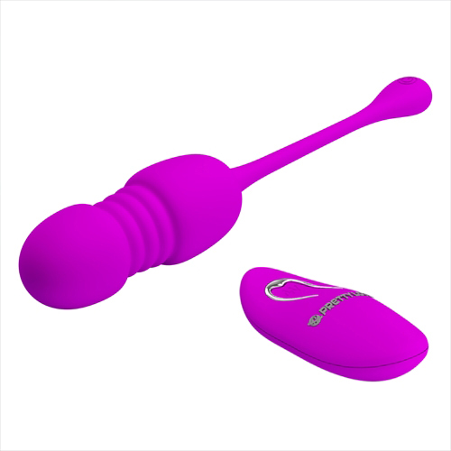 Trứng rung thụt điều khiển từ xa Prettylove Callieri EG30H silicone cao cấp