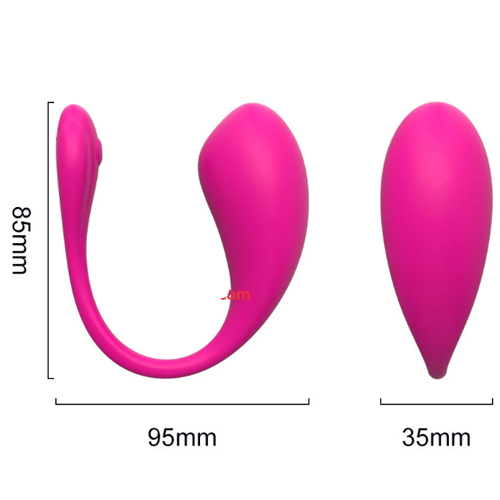 Trứng rung Lushy điều khiển app Công nghệ hiện đại Kích thích