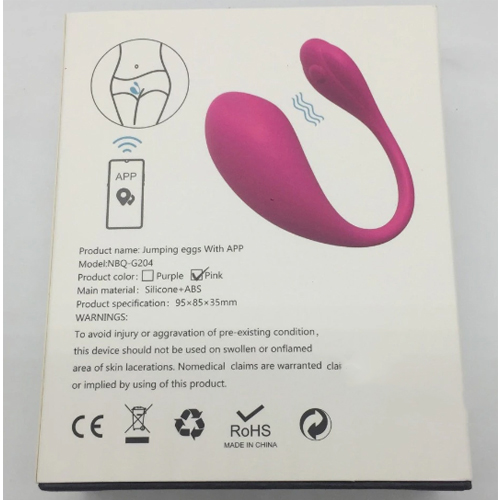 Trứng rung Lushy điều khiển app Công nghệ hiện đại Kích thích