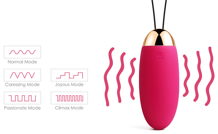 Trứng Rung Điều Khiển Xa Svakom Elva TR 38 Siêu Mạnh