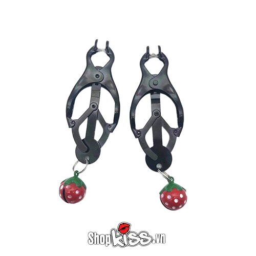  Bảng giá Bộ kẹp núm vú có lục lạc hình trái dâu ngọt ngào  nhập khẩu 