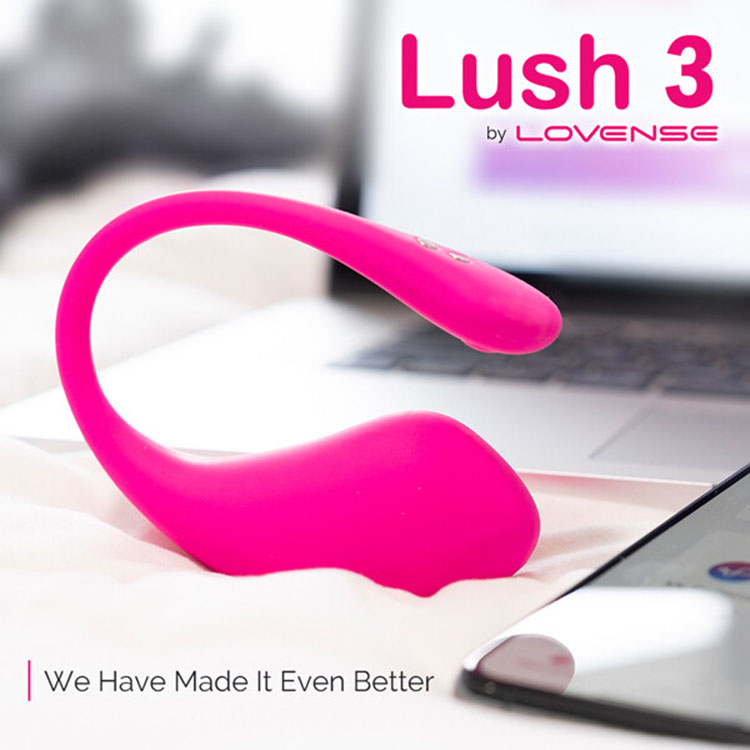 Nữ hoàng trứng rung Lovense LUSH 3 điều khiển không dây