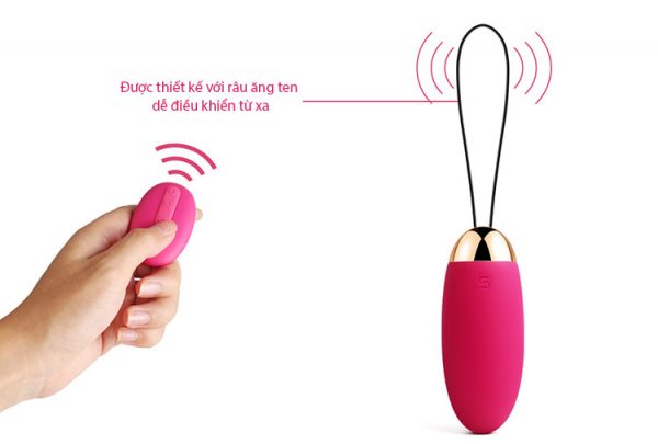 Trứng rung không dây Man Nuo TR 11 sạc điện tiện lợi, mạnh mẽ