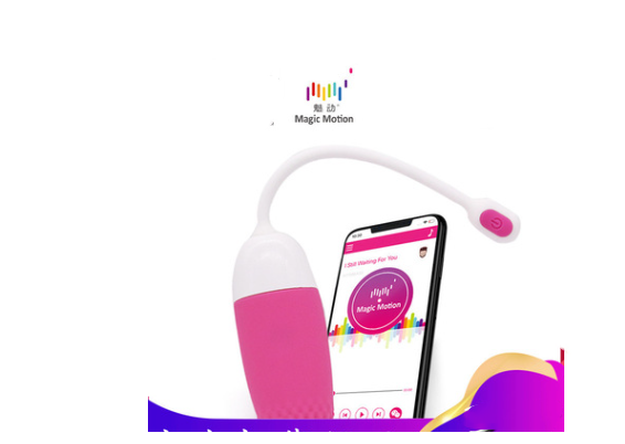 Trứng rung Magic Motion đuôi dài điều khiển qua điện thoại TR 07