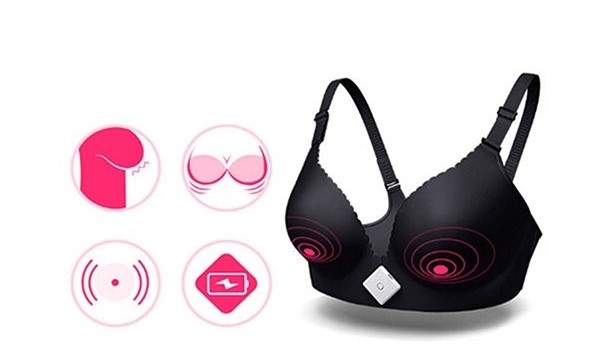Áo mát xa rung sưởi ấm nở ngực DC67C tiện lợi hiệu quả
