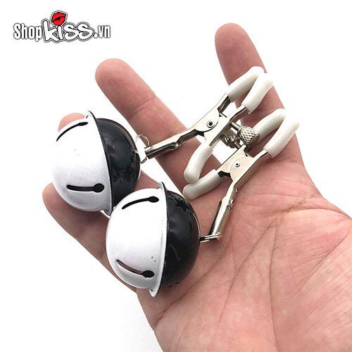Bộ kẹp vú lục lạc kích thích gợi cảm tăng khoái cảm Đồ chơi tình yêu