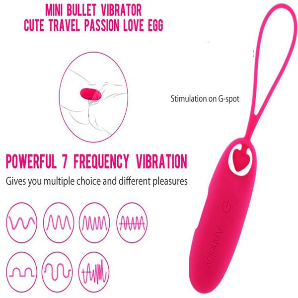 Trứng Rung Tình Yêu Aphojoy Nhật Bản Sạc Pin Đa Chế Độ Rung Mạnh