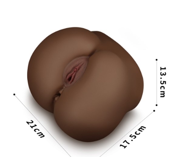 Âm đạo giả da đen cỡ lớn Lovetoy Streetgirl kích thích