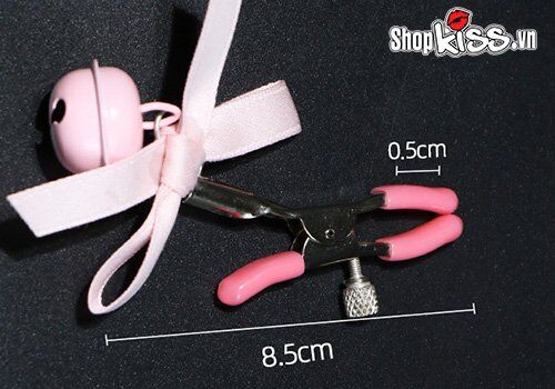 Cute Bell Nipple Clips Set Sensual Stimulating Adjustable BDSM Toy