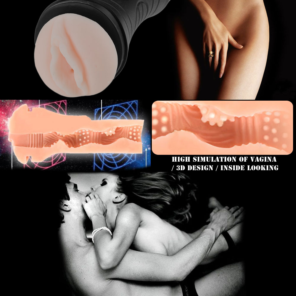 Máy Rung Cầm Tay Âm Đạo Giả Black Wolf DP 01 – Sướng Đỉnh Cao