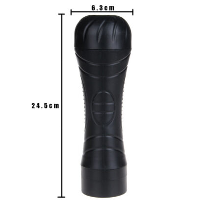 Máy Rung Cầm Tay Âm Đạo Giả Black Wolf DP 01 – Sướng Đỉnh Cao