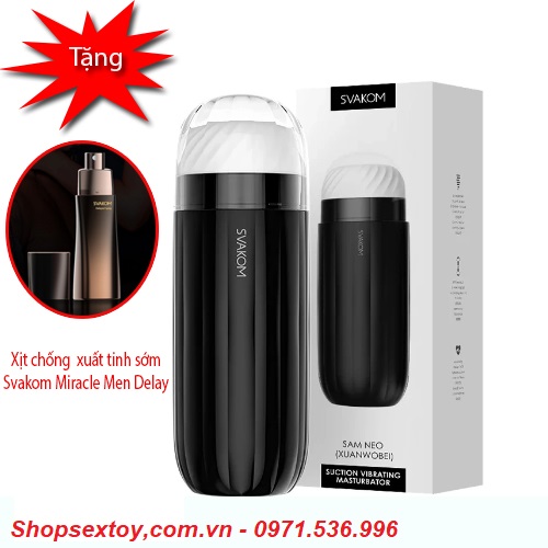 Máy Thủ Dâm Svakom Sam Neo Tự Động Siêu Mượt Giá Tốt