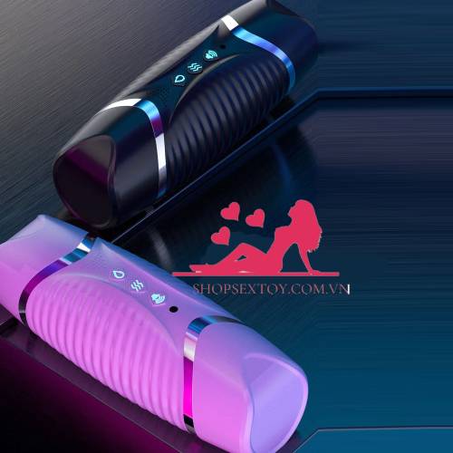 Âm đạo giả 2 đầu rung nhiệt AD19G - Món quà sướng cho phái mạnh