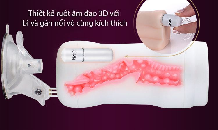 Âm đạo giả Nano Original AD55 nhỏ gọn thực tế giá tốt