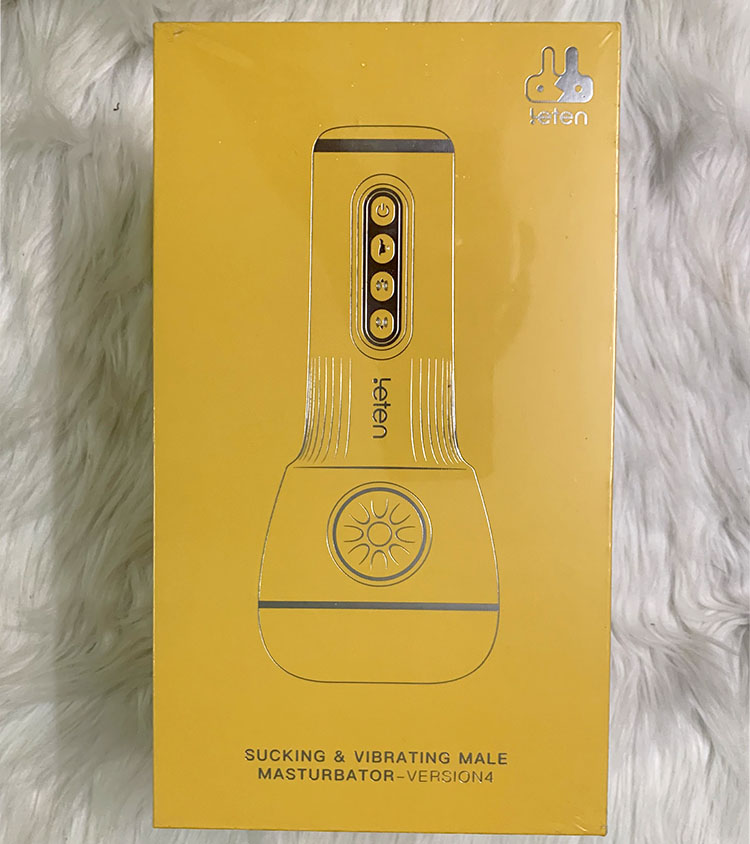 Cốc thủ dâm rung Leten Intelligent Vagina Cup cao cấp