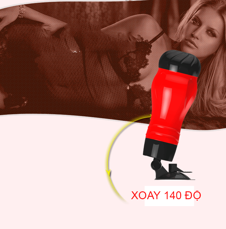 Cốc thủ dâm nam gắn tường rung mạnh siêu khít AD45B tiện dụng