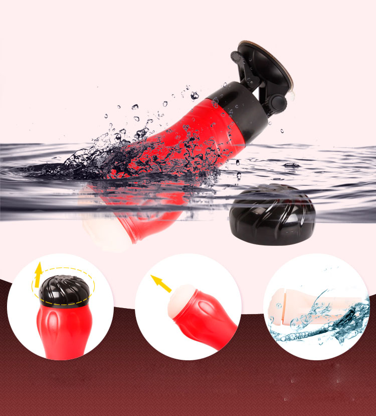 Cốc thủ dâm nam gắn tường rung mạnh siêu khít AD45B tiện dụng