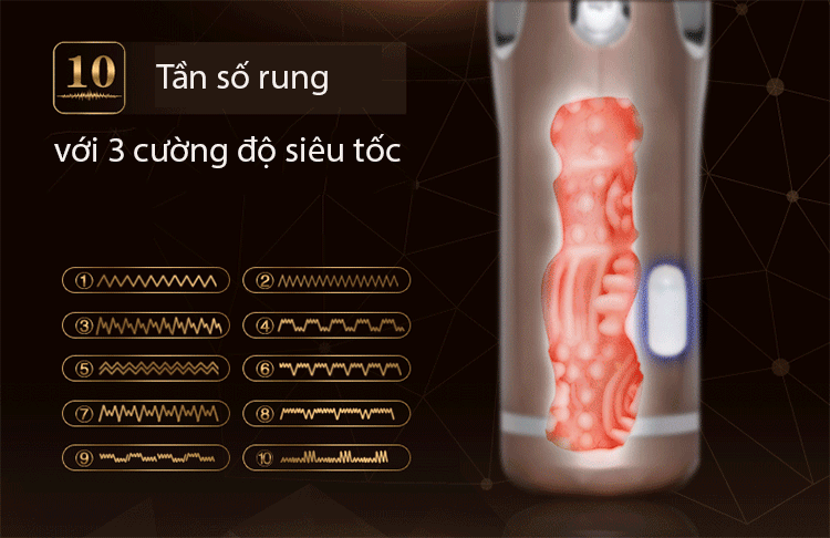 Máy thủ dâm tự động Nano AD34D Công nghệ cao Bền bỉ Sướng đã
