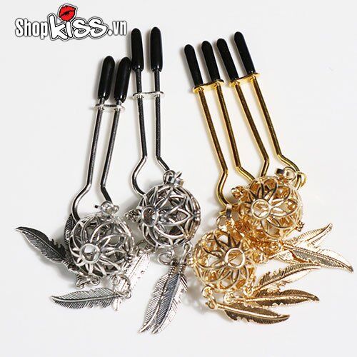 Glow Bell Nipple Clamps Sensual BDSM Accessory Lighting