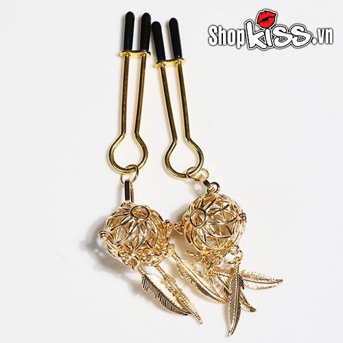 Glow Bell Nipple Clamps Sensual BDSM Accessory Lighting