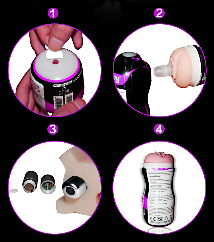 Cốc Thủ Dâm Rung Tình Yêu Giá Rẻ LoveToy Vagina AD42A