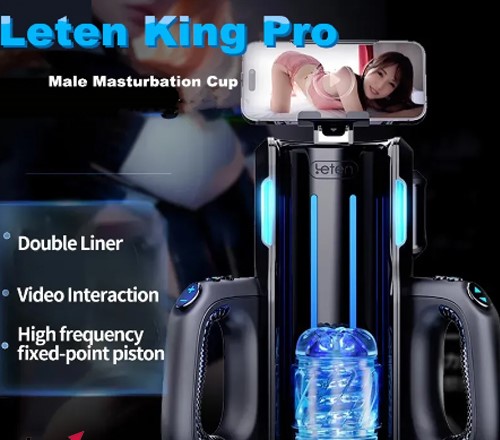 Máy thủ dâm Leten King Pro siêu mạnh tặng gel chất lượng tốt