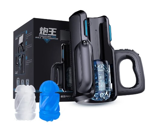 Máy thủ dâm Leten King Pro silicon TPE cao cấp âm thanh hình ảnh sống động