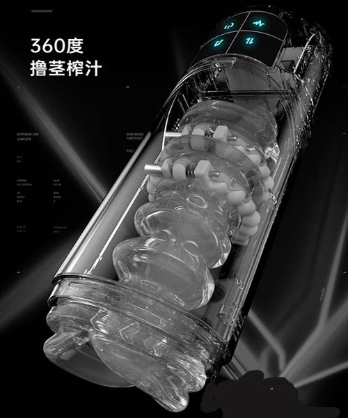 Cốc thủ dâm Aqua X7 chống nước rung thụt co bóp AD36T độc đáo