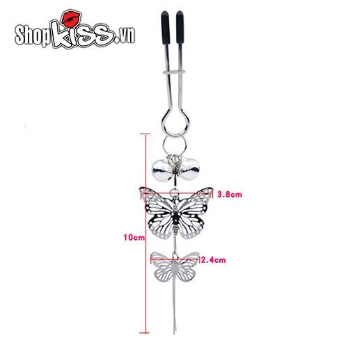 Bộ kẹp vú bướm đẹp quyến rũ tăng khoái cảm, sexy hút mắt