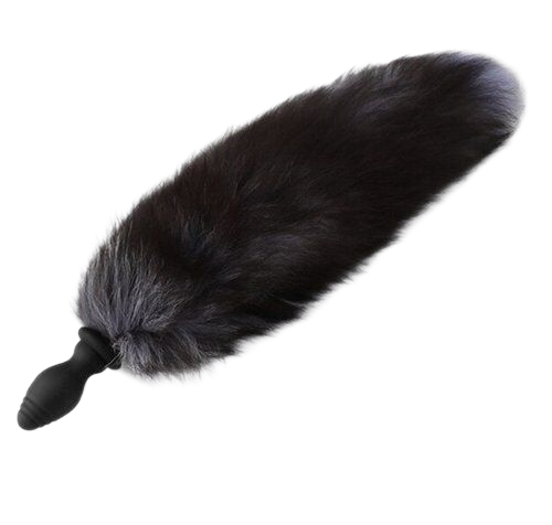  Bán Đuôi chồn silicon có rung kích thích hậu môn  cao cấp 