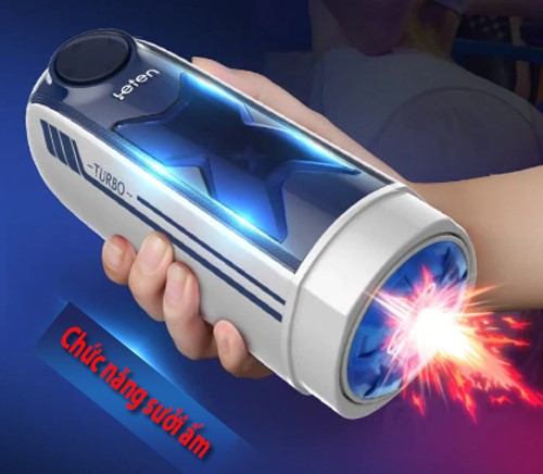 Cốc thủ dâm Leten Xspeed AD33S sục siêu tốc có sưởi ấm