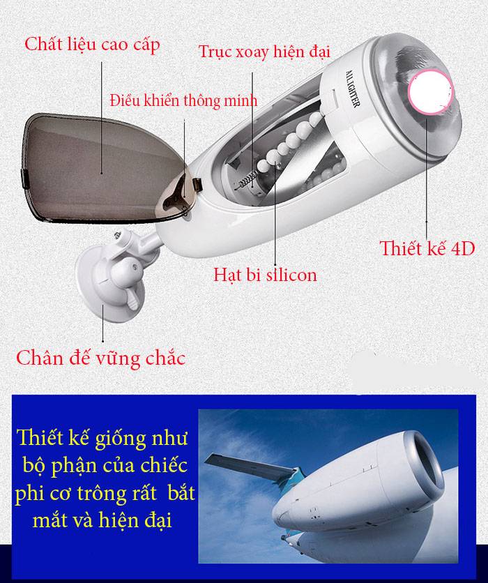 Máy thủ dâm JUICER AD40C đa chức năng bú mút xoay 3D