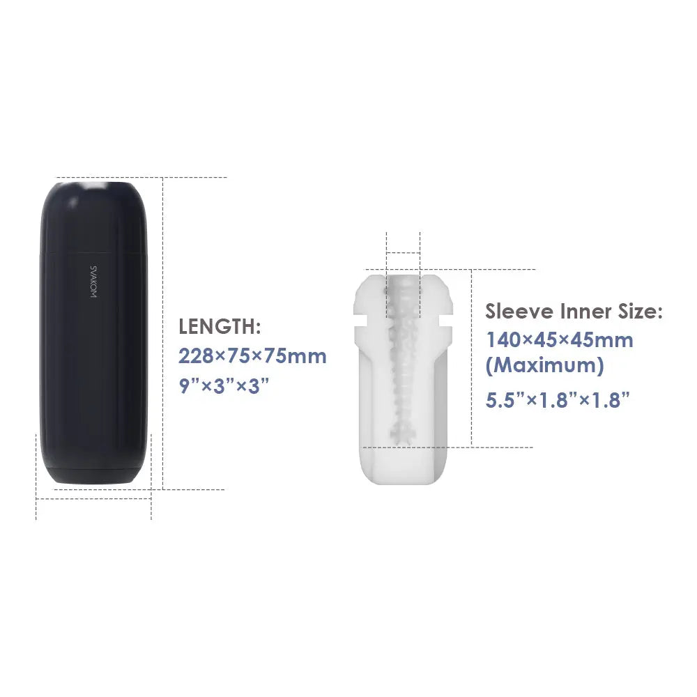 Svakom SAM NEO 2 PRO âm đạo tự động rung bú sưởi ấm điều khiển app