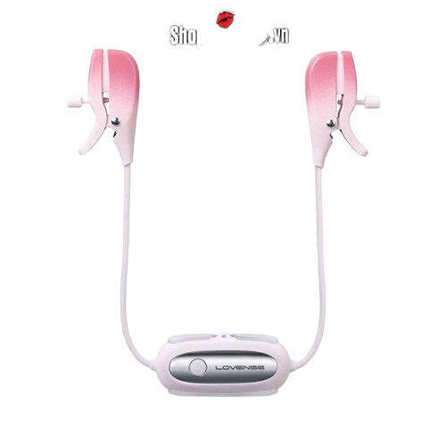 Bộ kẹp núm vú rung điều khiển từ xa Lovense Gemini cao cấp 