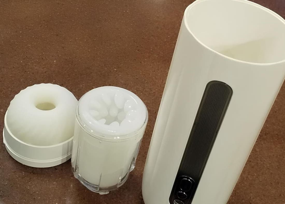 Âm đạo tự động Svakom Dylan xoay thụt 9 chế độ màn hình LCD