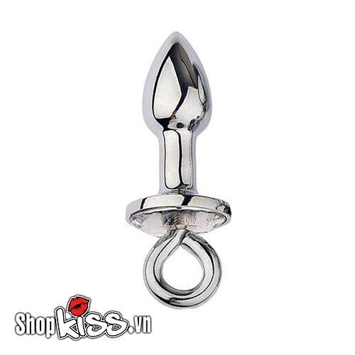 Detachable Metal Anal Plug With Ring Restraint BDSM Toy