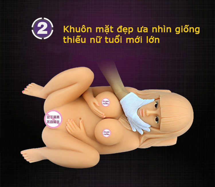 Búp bê silicon Angela gợi cảm BB23 giải tỏa sinh lý nam giống thật