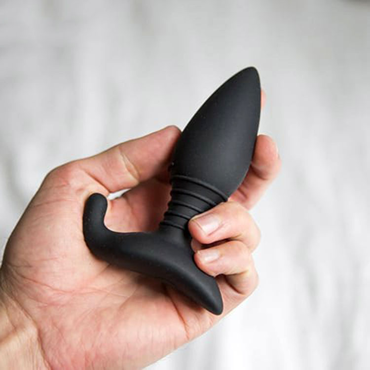 Phích rung hậu môn Lovense Hush điều khiển từ xa app silicone ABS