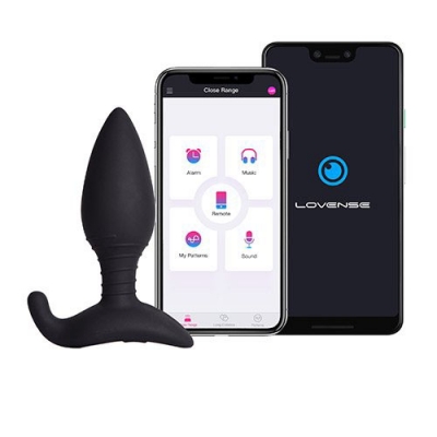 Phích rung hậu môn Lovense Hush điều khiển thông minh từ xa qua app DC93A