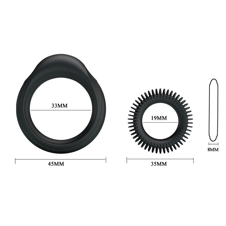 Manhood Ring DC70K đôi vòng hỗ trợ tăng cường sinh lý nam