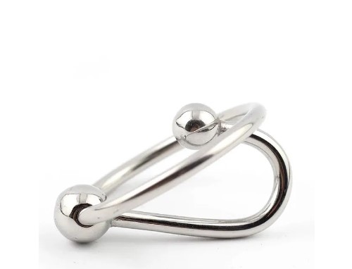 Vòng inox bi đầu khất DC70U móc thông niệu đạo nam bền đẹp