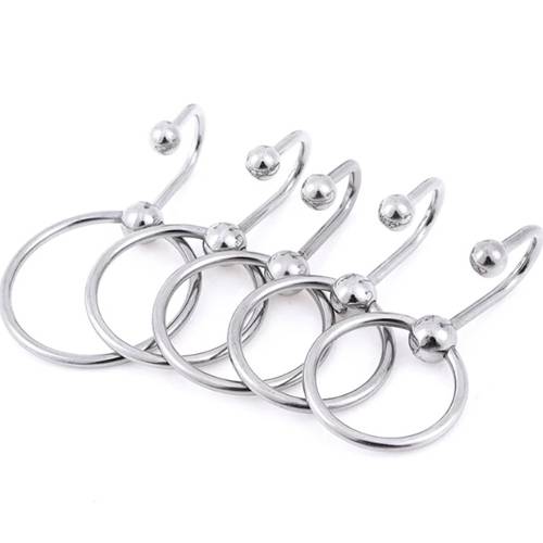 Vòng inox bi đầu khất DC70U móc thông niệu đạo nam bền đẹp