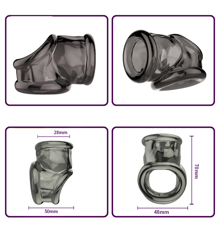 Bộ Khóa Dương Vật Silicon Kéo Dài Cương Cứng An Toàn