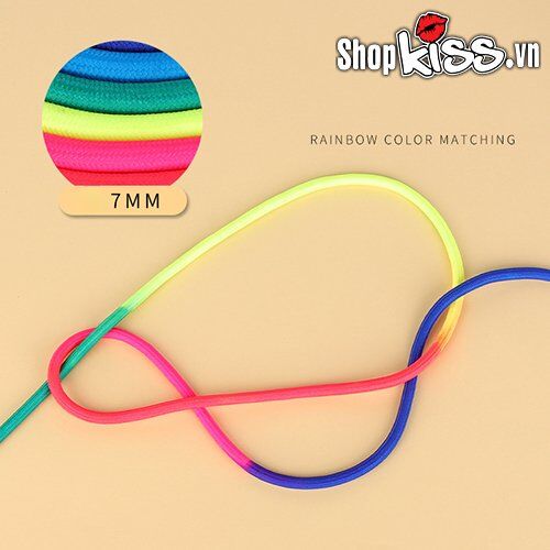 Rainbow Cotton BDSM Bondage Rope 10m Durable & Soft