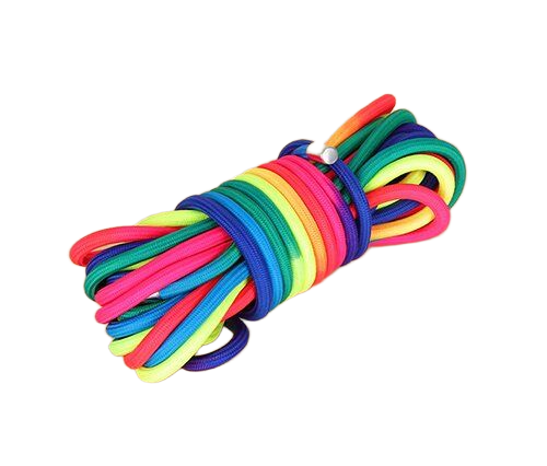 Dây Trói Bạo Dâm Cầu Vồng BDSM Cotton Polyester Màu Sắc Sinh Động 