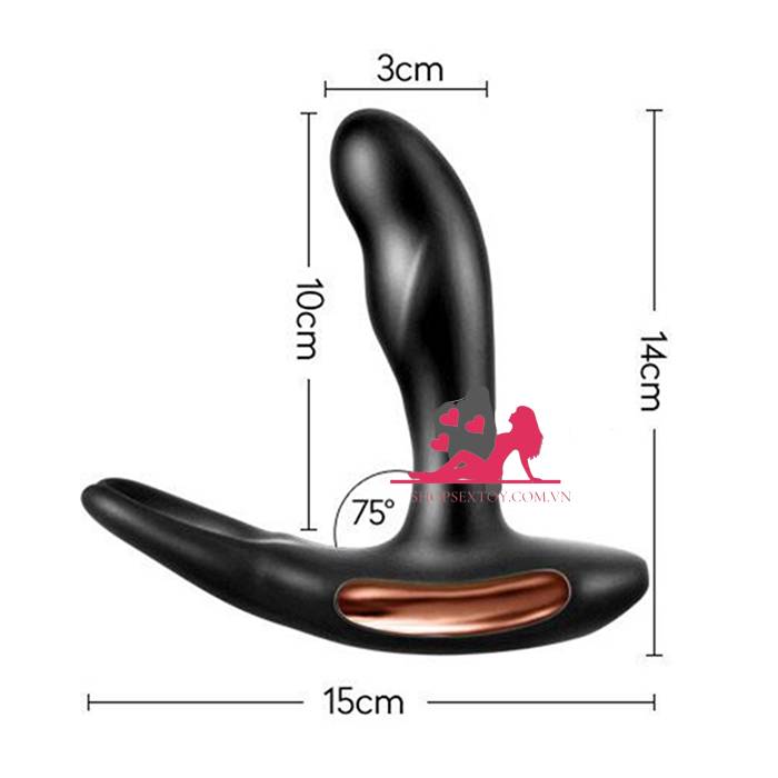 Máy Rung Hậu Môn Đa Điểm Sưởi Ấm HM32 Kích Thích Điều Khiển Xa