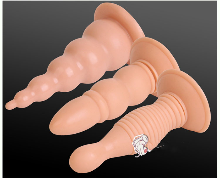 Phích hậu môn siêu mềm gắn sàn HM28 kích thước lớn massage hiệu quả