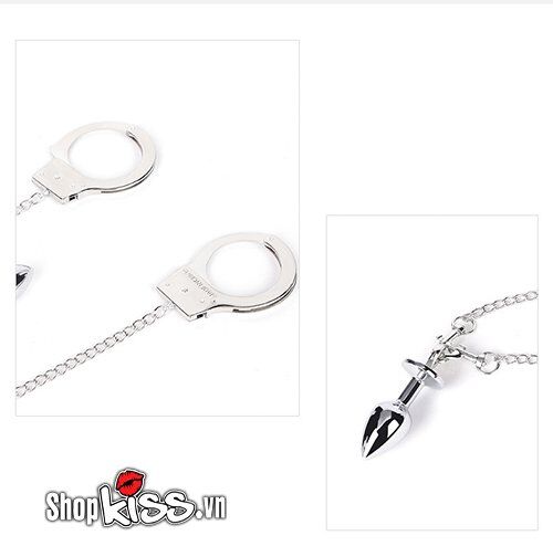 Phích cắm hậu môn cực đỉnh kèm còng tay BDSM hứng khởi mua ngay
